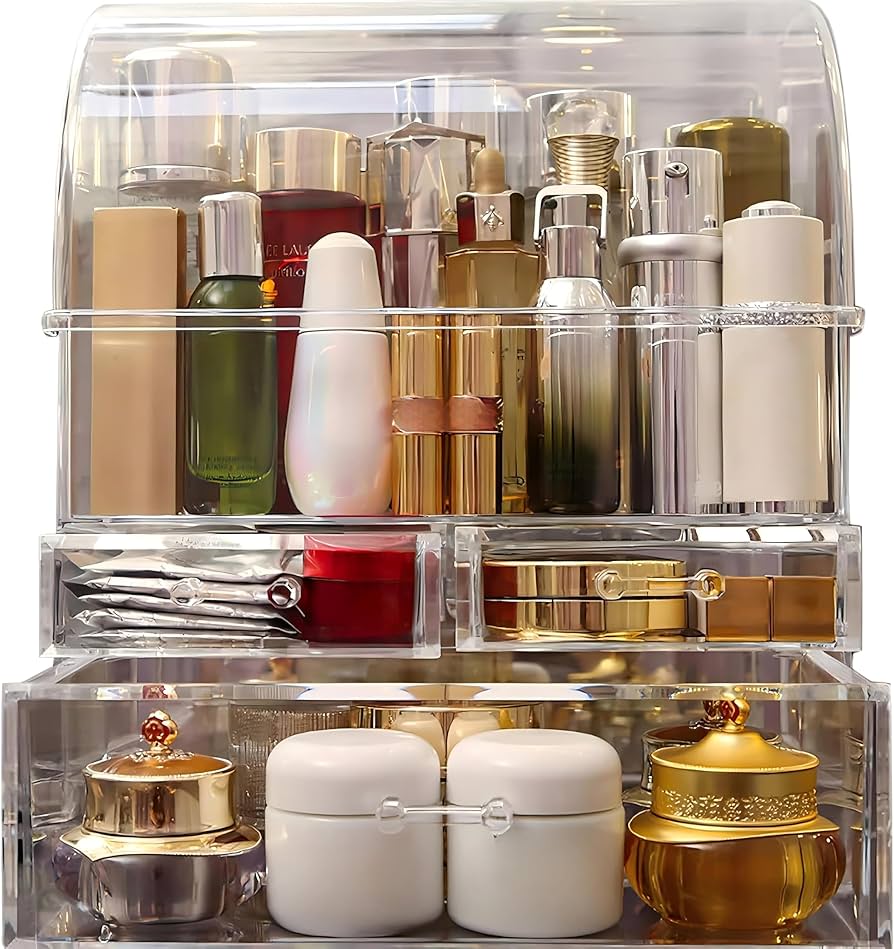 ORGANIZADOR DE MAQUILLAJE ACRILICO