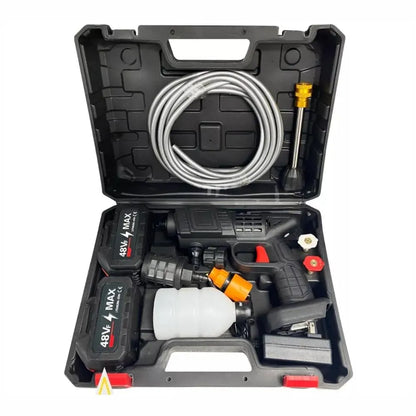 HIDROLAVADORA DE ALTA PRESIÓN CON BATERIA RECARGABLE